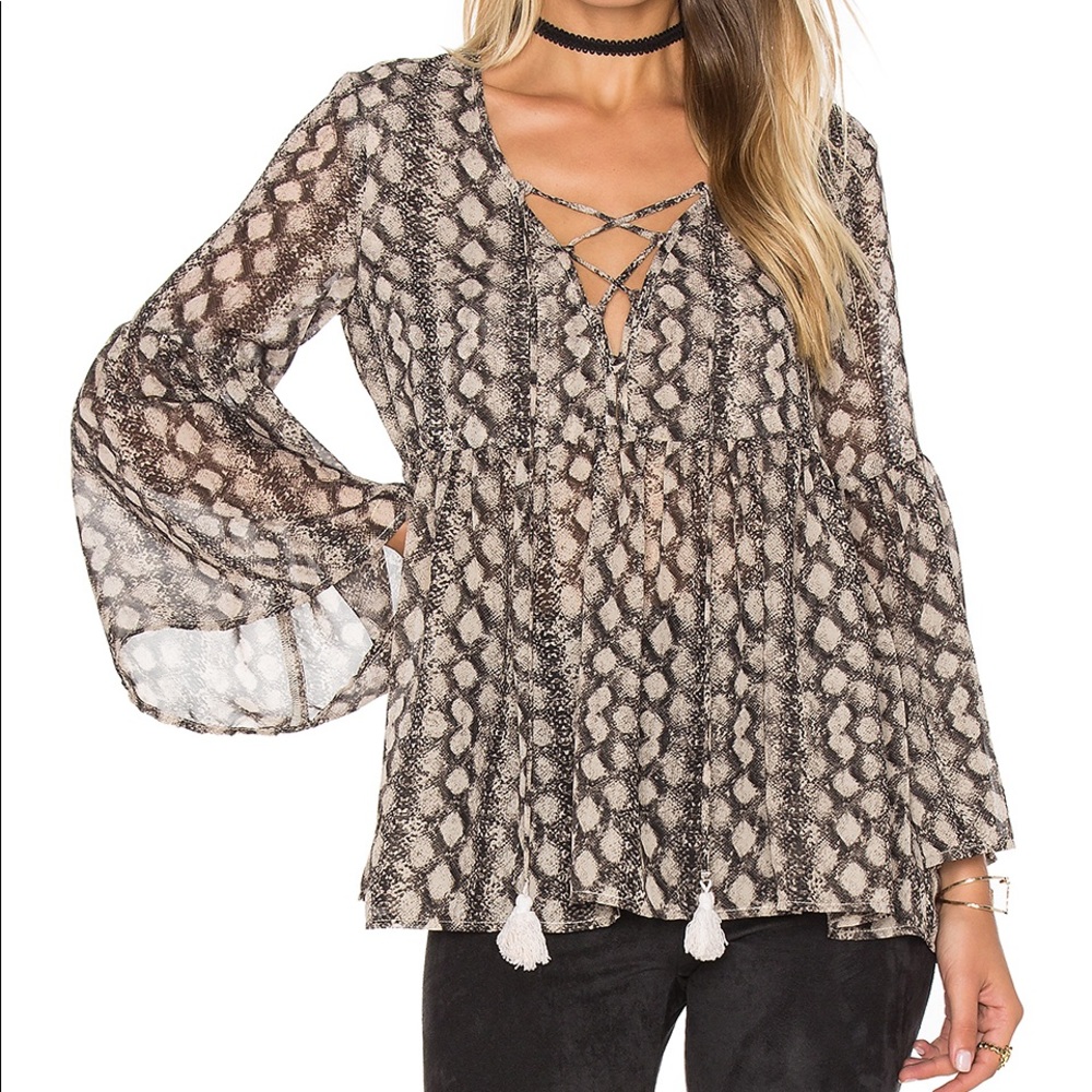 SMYM Poet Tie Top